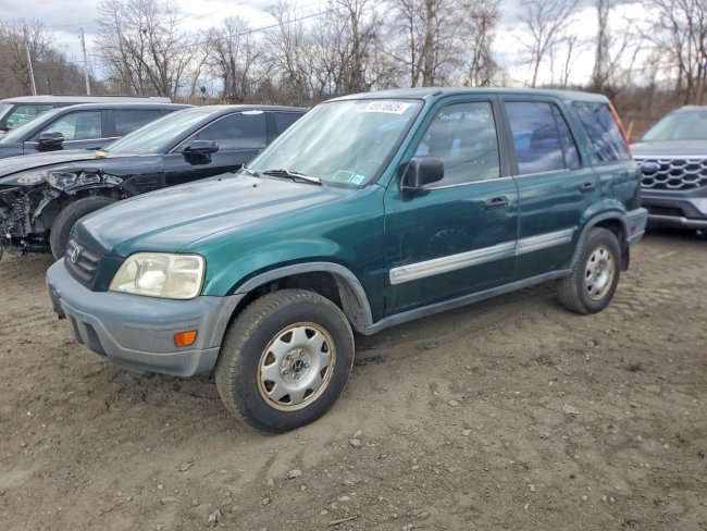 Salvage 1999 Honda Cr-v Lx in Green