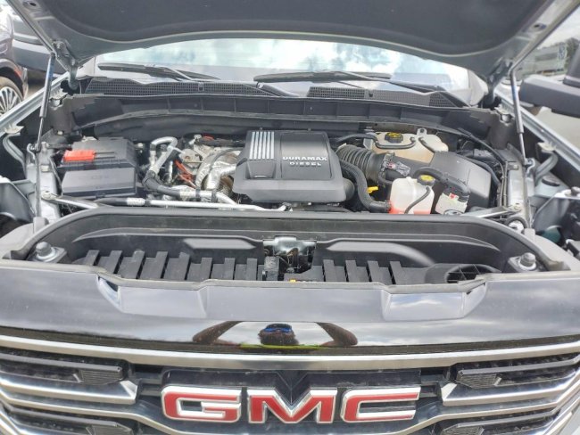 Salvage 2025 Gmc Sierra 1500 At4 in Gray