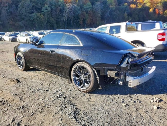Salvage 2025 Dodge Charger Daytona R/t in Черный