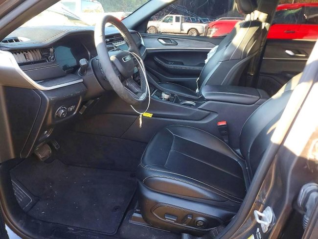 Salvage 2024 Jeep Grand Cherokee L Limited in Black