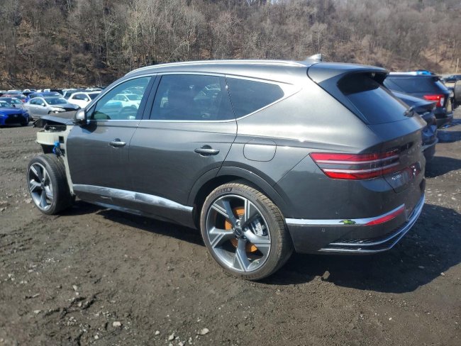 Salvage 2025 Genesis Gv80 3.5t Prestige in Gray