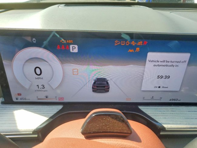 Salvage 2025 Genesis Gv80 3.5t Prestige in Gray