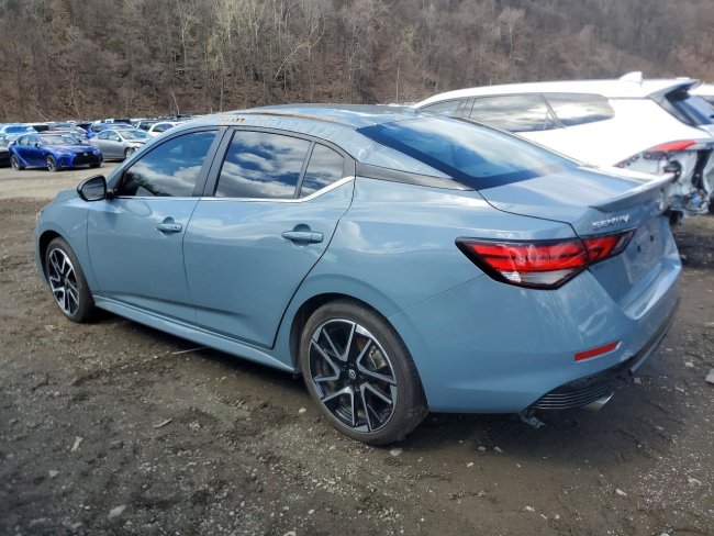 Salvage 2025 Nissan Sentra Sr in Blue
