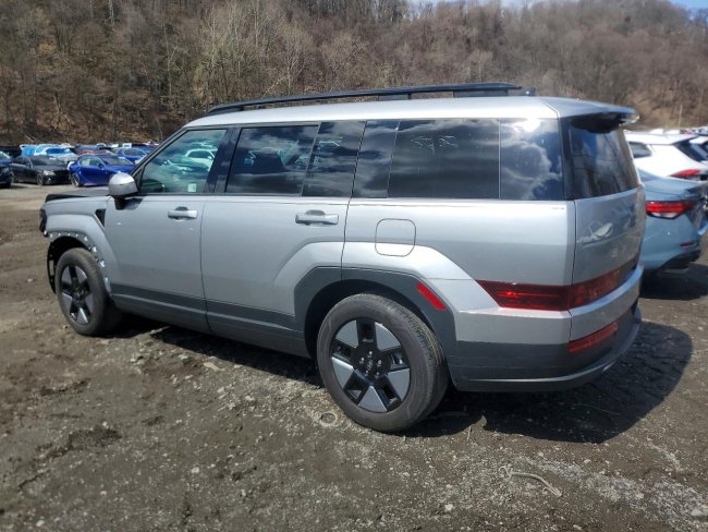 Salvage 2024 Hyundai Santa Fe Hybrid Sel in Gray