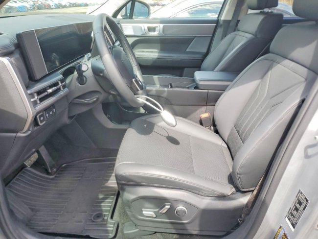 Salvage 2024 Hyundai Santa Fe Hybrid Sel in Gray