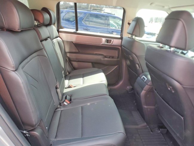 Salvage 2024 Hyundai Santa Fe Hybrid Sel in Gray