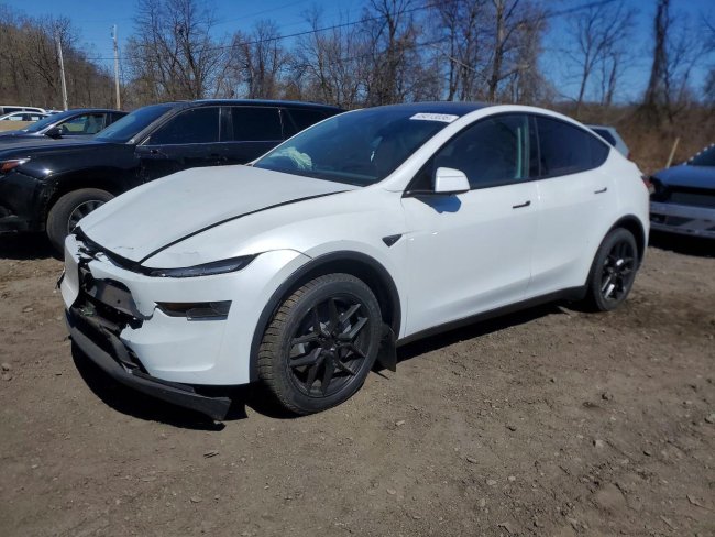 Salvage 2026 Tesla Model Y  in Белый