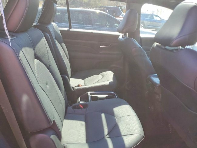 Salvage 2025 Toyota Grand Highlander Hybrid Nightshade in Gray