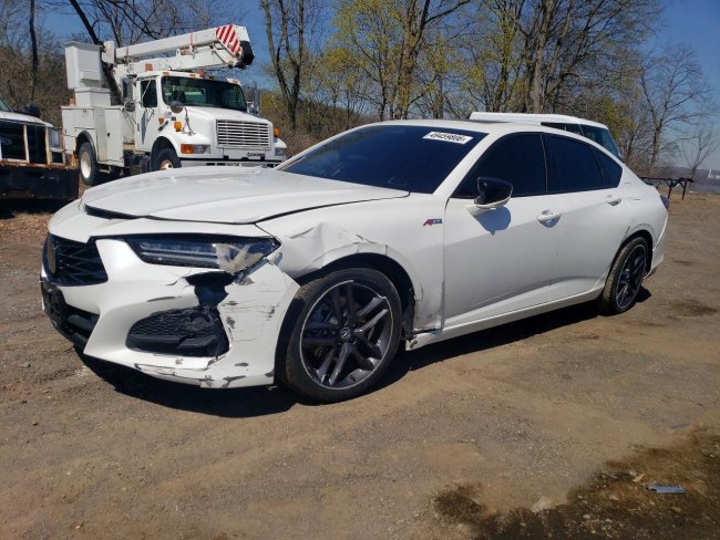 Salvage 2025 Acura Tlx A-spec in White