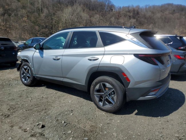 Salvage 2025 Hyundai Tucson Hybrid Sel Convenience in Gray