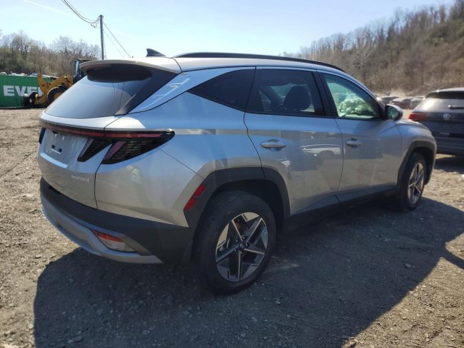 Salvage 2025 Hyundai Tucson Hybrid Sel Convenience in Gray