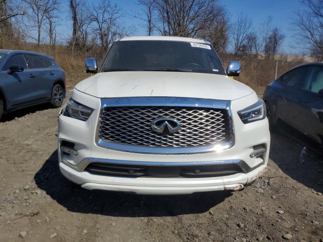 Salvage 2023 Infiniti Qx80 Sensory in White