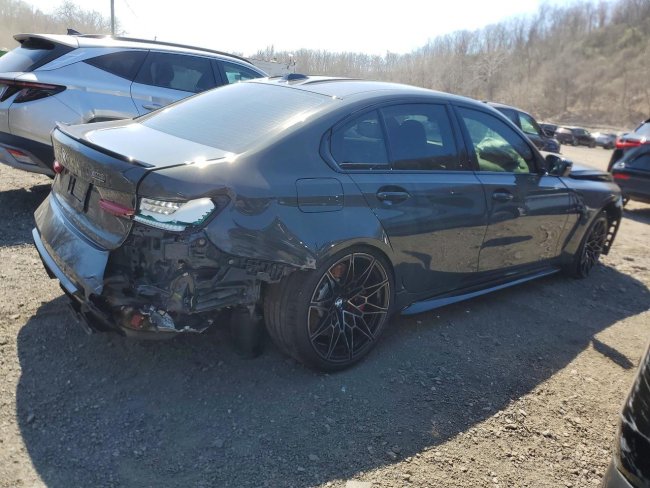 Salvage 2025 Bmw M3 Competition in Gray