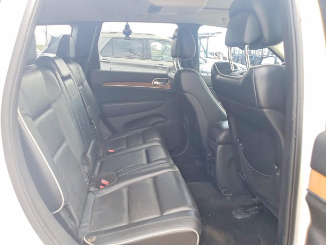 Salvage 2012 Jeep Grand Cherokee Overland in White