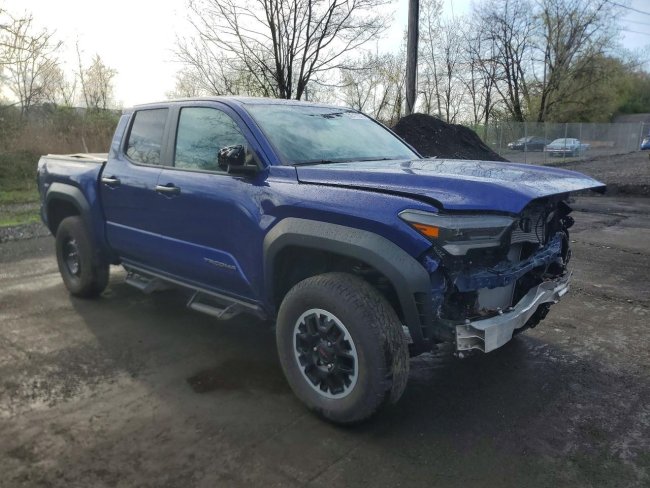 Salvage 2024 Toyota Tacoma Trd Off-road in Blue