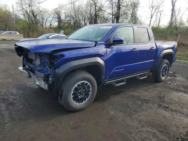 Salvage 2024 Toyota Tacoma Trd Off-road in Blue