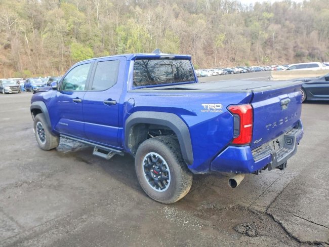 Salvage 2024 Toyota Tacoma Trd Off-road in Blue