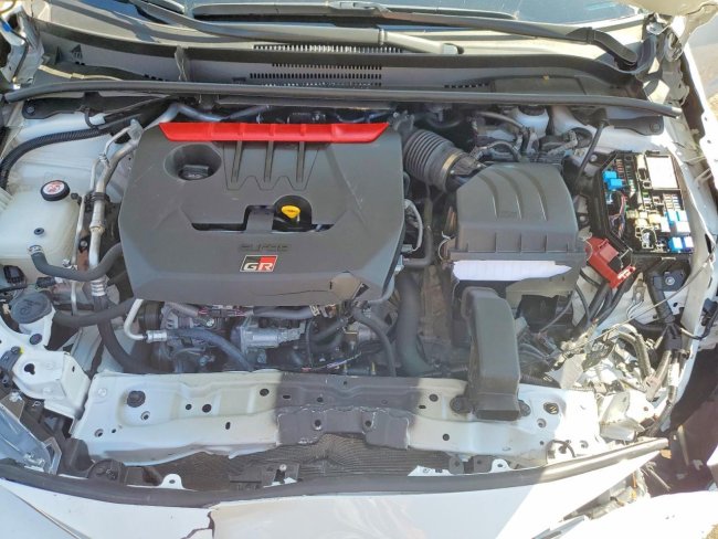 Salvage 2024 Toyota Gr Corolla  in White