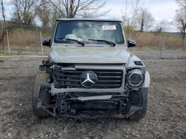 Salvage 2025 Mercedes-benz G 580e  in Gray