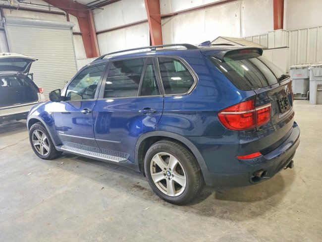 Salvage 2012 Bmw X5 Xdrive35d in Blue