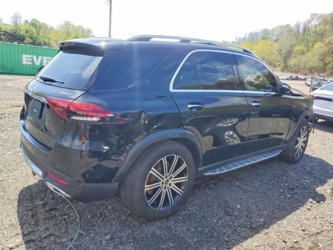 Salvage 2024 Mercedes-benz Gle 350 4matic in Black