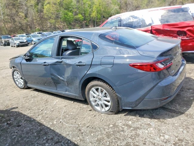 Salvage 2025 Toyota Camry Le in Gray