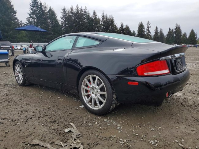 Salvage 2005 Aston Martin Vanquish S in Black