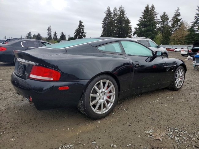 Salvage 2005 Aston Martin Vanquish S in Black