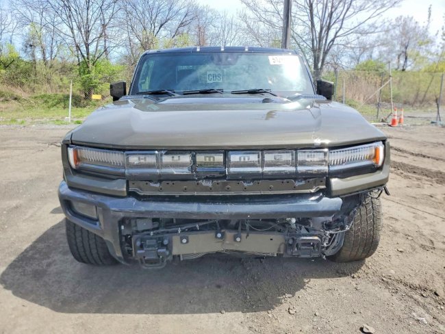 Salvage 2024 Gmc Hummer Pickup 3x in Brown