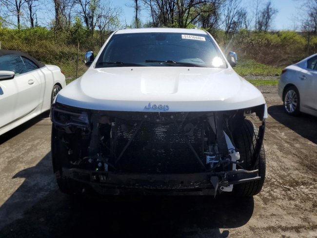 Salvage 2020 Jeep Grand Cherokee Limited in White