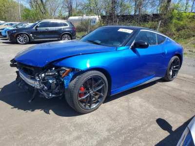 Salvage 2024 Nissan Z Performance in Blue