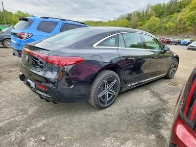 Salvage 2023 Mercedes-benz Eqs 580 4matic in Black