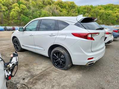 Salvage 2025 Acura Rdx  in White