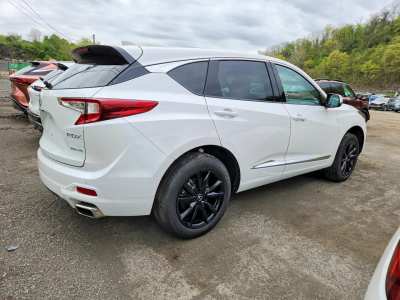 Salvage 2025 Acura Rdx  in White
