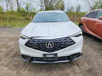 Salvage 2025 Acura Adx A-spec in White