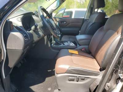 Salvage 2024 Infiniti Qx80  in Black