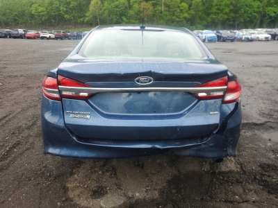 Salvage 2018 Ford Fusion Se Phev in Blue