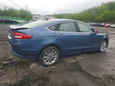 Salvage 2018 Ford Fusion Se Phev in Blue