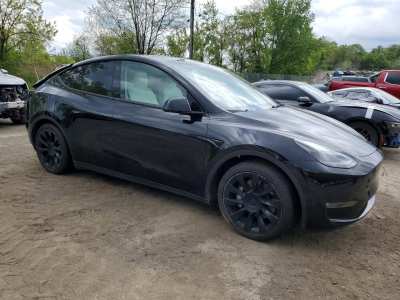Salvage 2023 Tesla Model Y  in Black