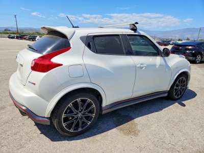 Salvage 2013 Nissan Juke Nismo Awd in White