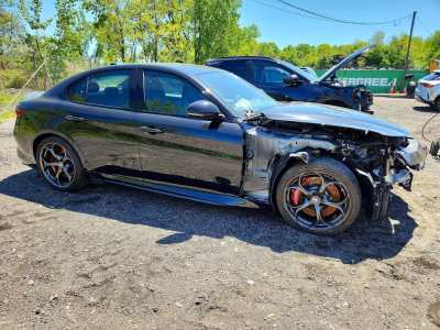 Salvage 2023 Alfa Romeo Giulia Quadrifoglio in Black
