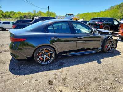 Salvage 2023 Alfa Romeo Giulia Quadrifoglio in Black