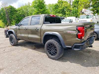 Salvage 2023 Chevrolet Colorado Trail Boss in Brown