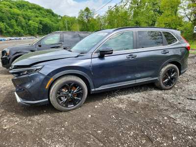 Salvage 2025 Honda Cr-v Sport Touring in Gray