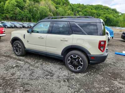 Salvage 2024 Ford Bronco Sport Outer Banks in Brown