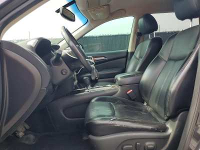 Salvage 2014 Nissan Pathfinder Platinum in Gray