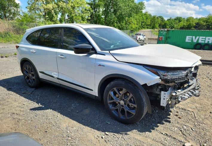 Salvage 2024 Acura Mdx A-spec in White