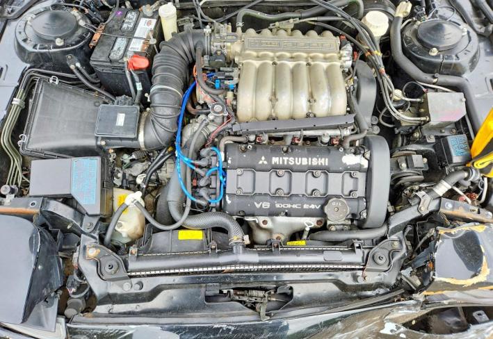 Salvage 1991 Mitsubishi 3000 Gt Sl in Black