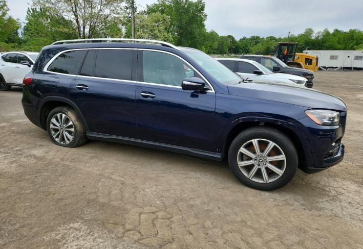Salvage 2022 Mercedes-benz Gls 450 4matic in Blue