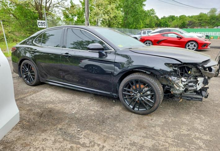 Salvage 2024 Toyota Camry Xse in Black